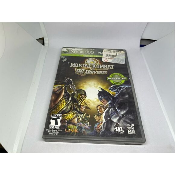 Mortal Kombat vs DC Universe Microsoft Xbox 360 - Picture 1 of 4